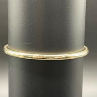 Ladies 9ct Yellow Gold Round Bangle
