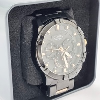 Chisel Alex 5829269 Mens Chronograph Black Stainless Steel Watch 100m WR