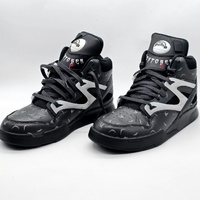 Reebok Pump Omni Zone II Black Grey Basketball Shoes Size M10 W11.5 100230644