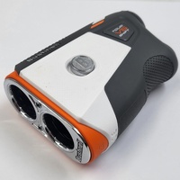 Bushnell Golf Tour V6 Shift Laser Rangefinder - PinSeeker with Visual JOLT, BITE Magnetic Mount & Slope Switch - White/Black/Orange