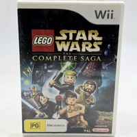 LEGO Star Wars The Complete Saga Nintendo Wii Game With Manual
