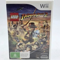 LEGO Indiana Jones 2 The Adventure Continues Nintendo Wii Game Complete w/ Manual