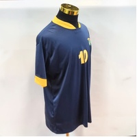 Salada De Cores Brasil Football Shirt #10 Jersey Blue Yellow Large