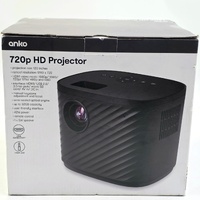 Anko Portable HD Movie Projector - 720p Resolution, Supports HDMI, USB, & Micro SD, Perfect for Indoor & Outdoor Movie Nights