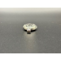 Ladies 925 Sterling Silver Oval Locket Pendant