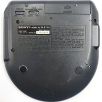Sony Walkman D-E700 Discman Portable CD Player Anti-Skip No AC Adapter
