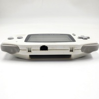 Nintendo Game Boy Advance AGB-001 White Console w/ Aftermarket Battery Cover