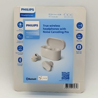 Philips 3000 Series TAT3509WT Wireless ANC Headphones 24H Bluetooth White