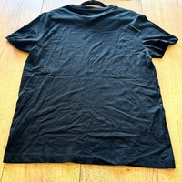 Tommy Hilfiger Established Stacked Logo T-Shirt Men's Size Large Casual Cotton Tee Classic Fit