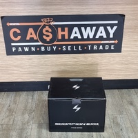 Scorpion EXO-R1 Evo Onyx Air Solid Black Motorbike Helmet Size 2XL