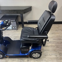 Pride Pathrider 10 Deluxe Mobility Scooter Blue with 2x Keys and Charger