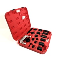 21Pcs Master Adapter Set Ball Joint Service Kit with Instruction Manual