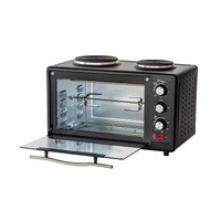 Healthy Choice 34L Portable Oven with Rotisserie EO425R Black