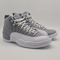 Nike Air Jordan 12 Retro Stealth CT8013-015 White Cool Grey Size US 9