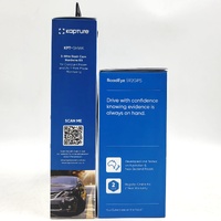 Kapture 592GPS Full HD Front & Rear Dash Cam Dual Camera Car DVR with GPS + 3 Wire Hardwire Kit