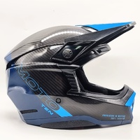 Bell Moto‑10 Spherical Strike Gloss Blue Motocross Helmet Size M