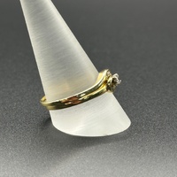 Ladies 18ct Yellow Gold Diamond Bridal Ring Set
