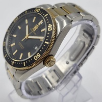 Tommy Hilfiger TH85 Automatic Men's Watch Two-Tone Stainless Steel Analog Luxury Wristwatch