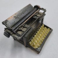 Antique Metal Renington Typewriter Pencil Sharpener Vintage Desk Collectible Decor
