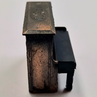 Antique Metal Piano Pencil Sharpener Vintage Miniature Desktop Collectible Music Decor