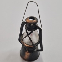 Antique Metal Lantern Pencil Sharpener Vintage Collectible Desk Decor Miniature Retro Sharpener