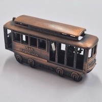Antique Metal Pencil Sharpener San Francisco Cable Car Vintage Desk Collectible