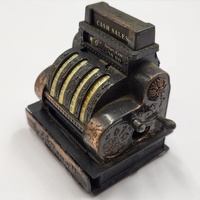 Antique National Cash Register Metal Pencil Sharpener Vintage Desk Collectible