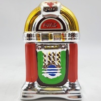 Gibson Coca Cola Jukebox Salt & Pepper Shaker Set Retro Diner Collectible