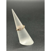 Ladies 10ct Rose Gold Diamond Ring