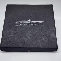 Perth Mint Australian Kookaburra Privy Marked 2oz Silver Coin Set 1994-1995