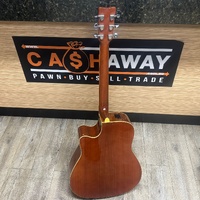 Yamaha FGX720SC 6 String Solid Top Acoustic Electric Guitar with Hard Case