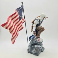 Ubisoft Assassin's Creed III Connor Kenway Limited Edition Statue with Flag