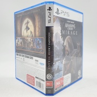 Assassin's Creed Mirage PS5 Physical Game Blu-Ray Ubisoft Action RPG
