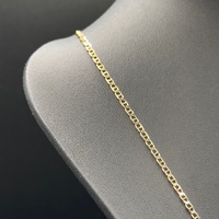 Unisex 9ct Yellow Gold Anchor Link Necklace