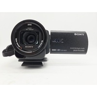 Sony FDR-AX33 Handycam 4K Ultra HD Camcorder ZEISS 10x Lens Bundle