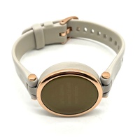 Garmin Lily Sport Edition Smartwatch in Rose Gold with Light Sand Silicone Band