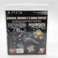 Bioshock 1 and 2 Ultimate Rapture Edition PS3 Complete with Manual