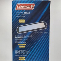 Coleman 2.5W Solar 12V Battery Maintainer Charger Panel for Car RV Boat Motorcycle