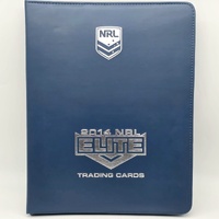 2014 NRL Rugby League Elite Trading Cards Set 143/144 in Collectors Binder