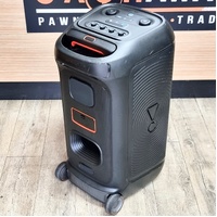JBL PartyBox Stage 320 Portable Bluetooth Party Speaker with Sturdy Wheels