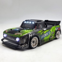 1/28 RC Drift Racing Car Green Black Remote USB Charger 