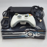 Microsoft Xbox 360 S 320GB Halo 4 Limited Edition Console White Controller 