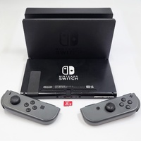Nintendo Switch HAC-001(-01) Grey Console Bundle 128GB MicroSD Dock Controllers