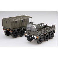 Fujimi Chibi-Maru Military TM-3 3 1/2t Truck 2-Car Set SD Plastic Model Kit