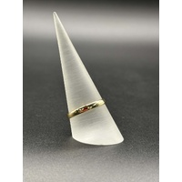 Unisex 9ct Yellow Gold Plain Wedding Band Ring