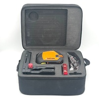 DATUM DT1H1V2PRS2 Red Beam Cross Line Laser Level with Accessories in Case