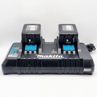 Makita DSP600 36V Plunge Cut Circular Saw 2x5.0Ah Batteries Charger and Case