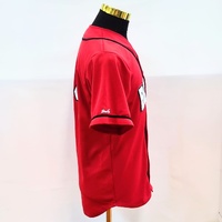 Home Run Bears Baseball Team Jersey Red #24 Strikers Norths Australia