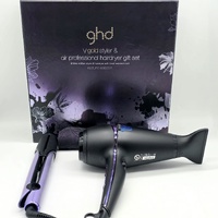 GHD V Gold Styler Hair Straightener and Air Dryer Gift Set Nocturne Collection