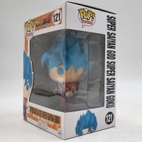 Funko Pop Dragon Ball Z Resurrection 'F' Super Saiyan God Super Saiyan Goku #121 Vinyl